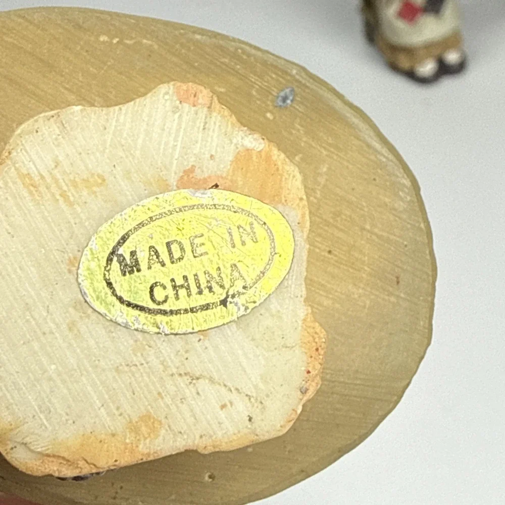 Vintage Thanksgiving Mini Figures 
